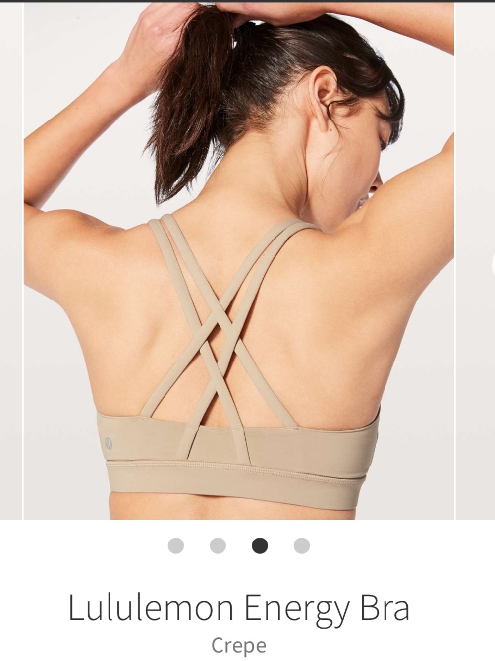 Lululemon Energy Bra Size 6